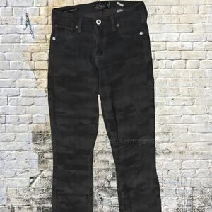 Lucky Brand Grey Camo Brook Legging Jeans Waist 26 Size 2